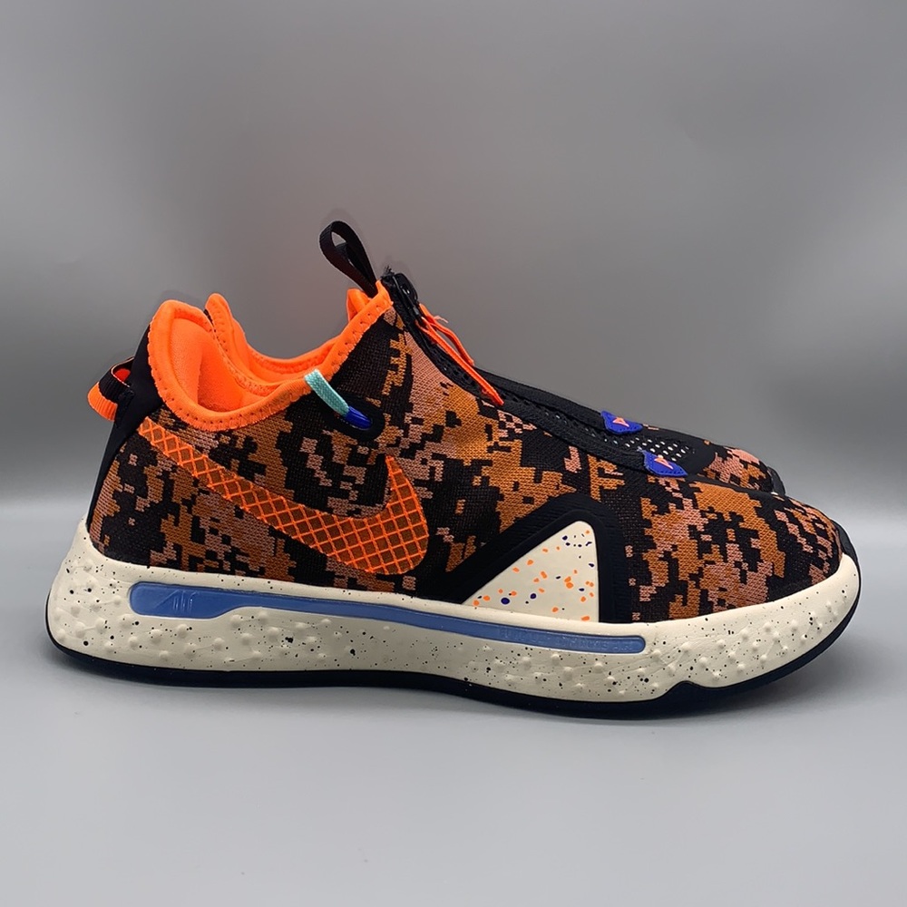 Nike PG 4 'Digi-Camo' Paul George Men's Basketball Shoes    -    Size:  8.5
